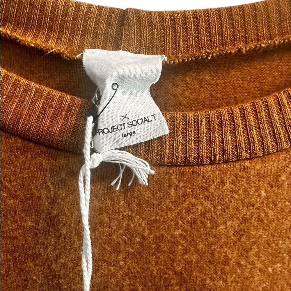 NWT Super Soft Project Social Cropped Tee - Picture 5 of 5